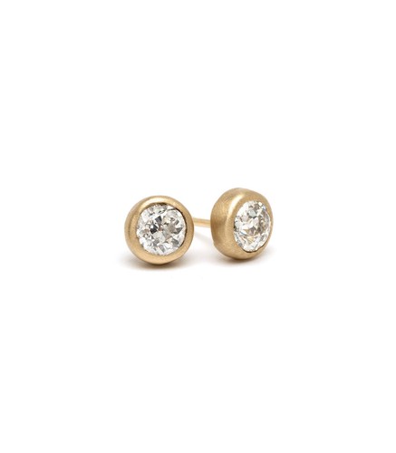 Diamant ohrstecker paar - ohrstecker,