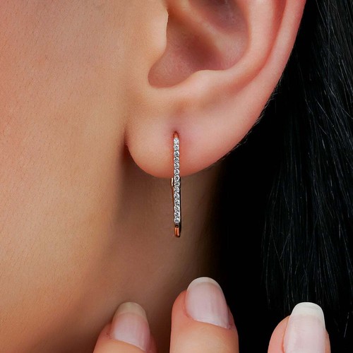 Diamant ohrringe creolen - diamant,