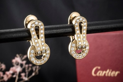 Cartier ohrringe agrafe - cartier,
