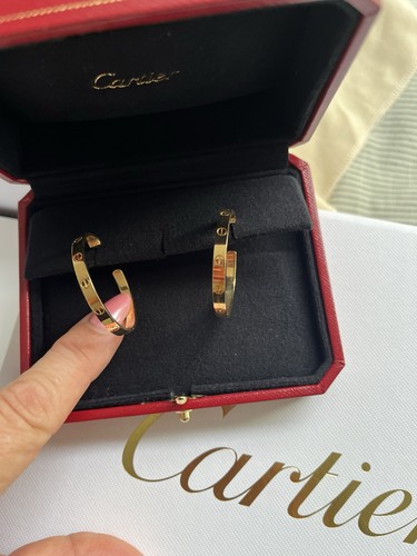 Cartier love ohrringe creolen - love,