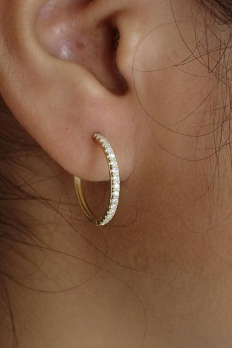 Diamanten ohrringe paar - ohrringe,