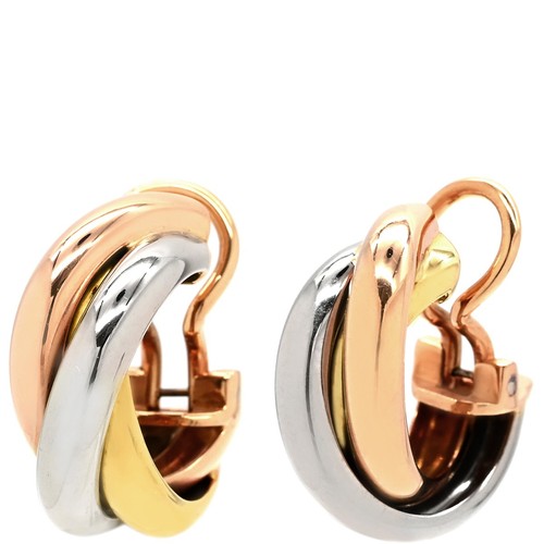 Cartier ohrring trinity - ohrring, 18k