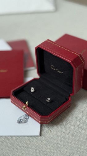 Diamantohrringe aus weißgold - aus,