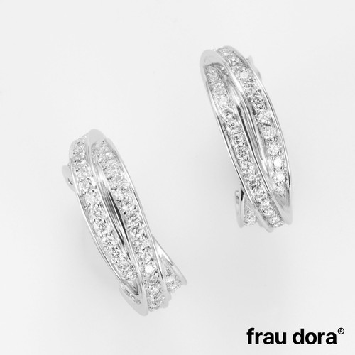 Cartier trinity ohrringe mit - cartier,